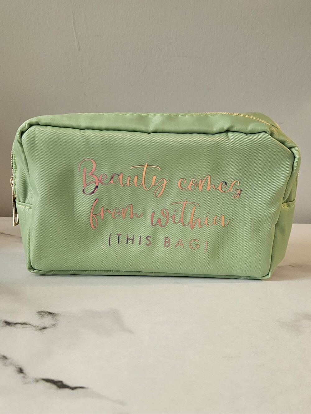 Snarky, Sassy & Sarcastic Nylon Cosmetic Pouch w/ HOLOGRAPHIC Font (PICK 1) - Picture 11 of 16